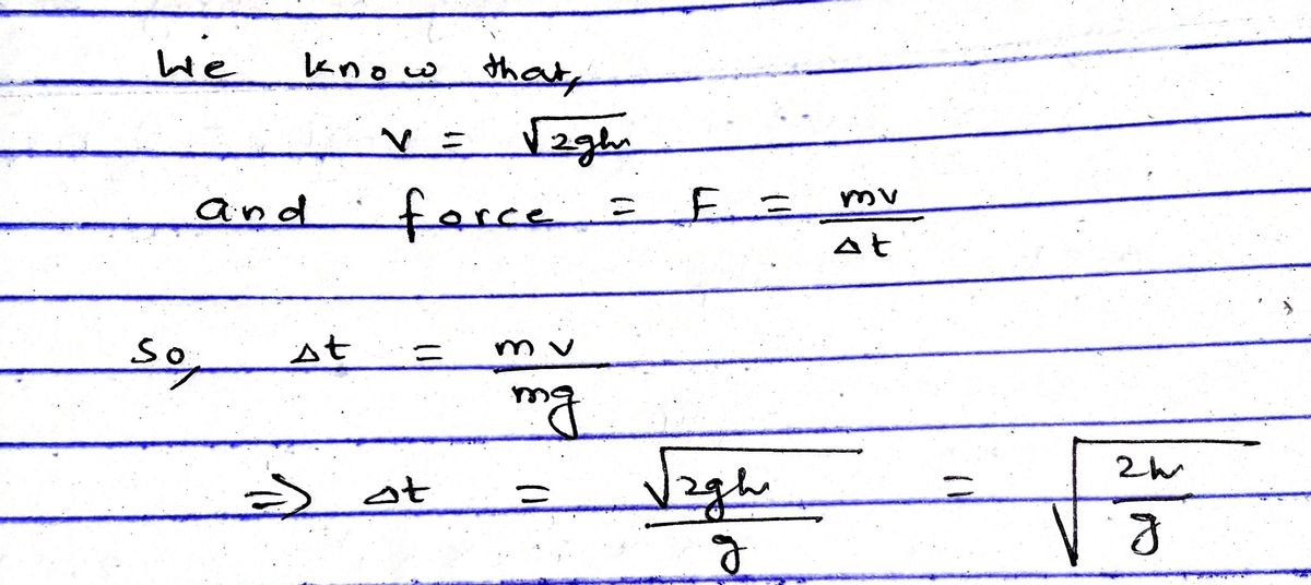 Physics homework question answer, step 1, image 1